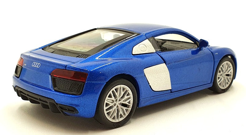 Welly NEX 1/38 Scale Pull Back And Go 43712 - Audi R8 V10 - Met Blue