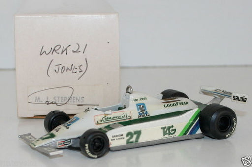 WESTERN MODELS SIGNED 1st VERSION - 1/43 SCALE - WRK21 WILLIAMS FW007 - A JONES