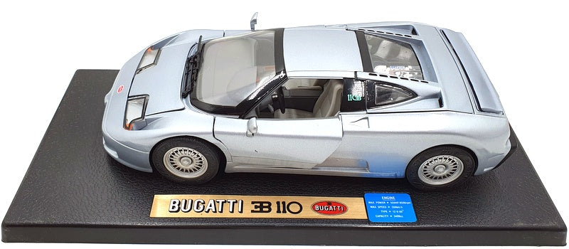 Anson 1/18 Scale Diecast 30303-W - Bugatti EB 110 - Silver