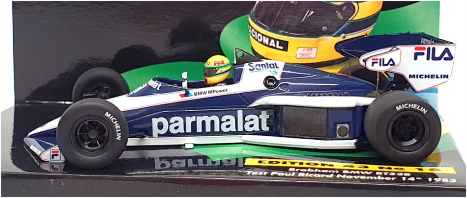 Minichamps 1/43 Scale 540 834399 - F1 Brabham BMW BT52B Test Nov 1983 Ricard