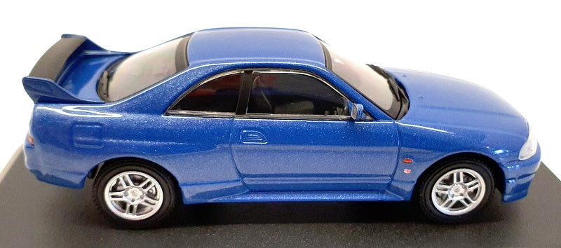 Norev 1/43 Scale Model Car 420185 - 1995 Nissan Skyline R33 GTR - Blue
