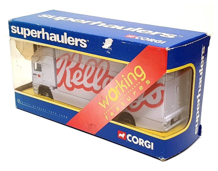 Corgi 1/64 Scale Diecast TY86808 - ERF Rigid Truck Kellogg's - White