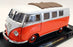 Road Signature 1/18 Scale 92327 - 1962 Volkswagen Microbus - Orange