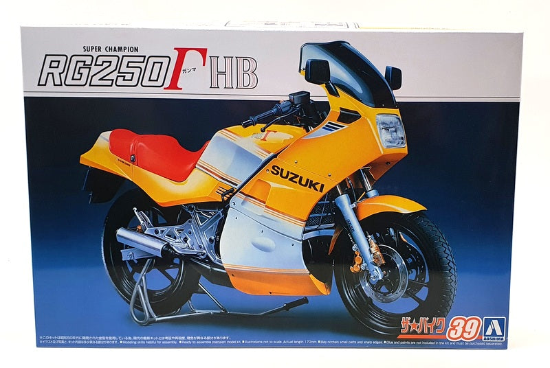 Aoshima 1/12 Scale Model Kit 3192600 - Suzuki RG250 F HB Super Champion