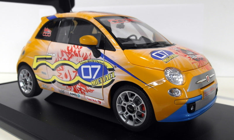Norev 1/18 Scale - 187732 Fiat 500 WROOM Schumacher 7 Times World champion