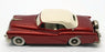 Brooklin 1/43 Scale BRK20 - 1953 Buick Skylark Conv Top Up - Met Dk Red/White
