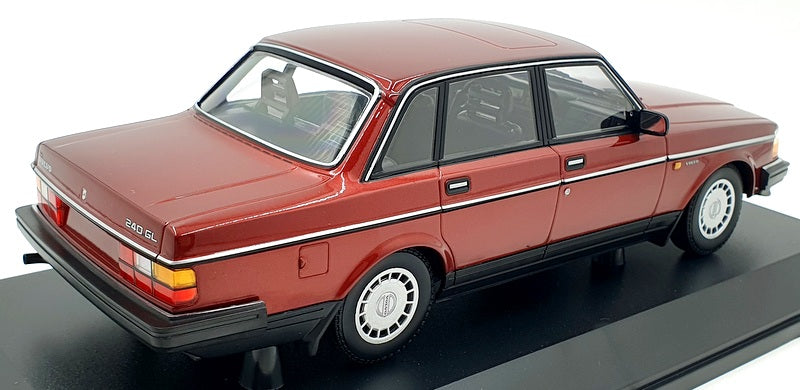Minichamps 1/18 Scale Diecast 155 171406 - Volvo 240 GL 1986 - Dark Red Met