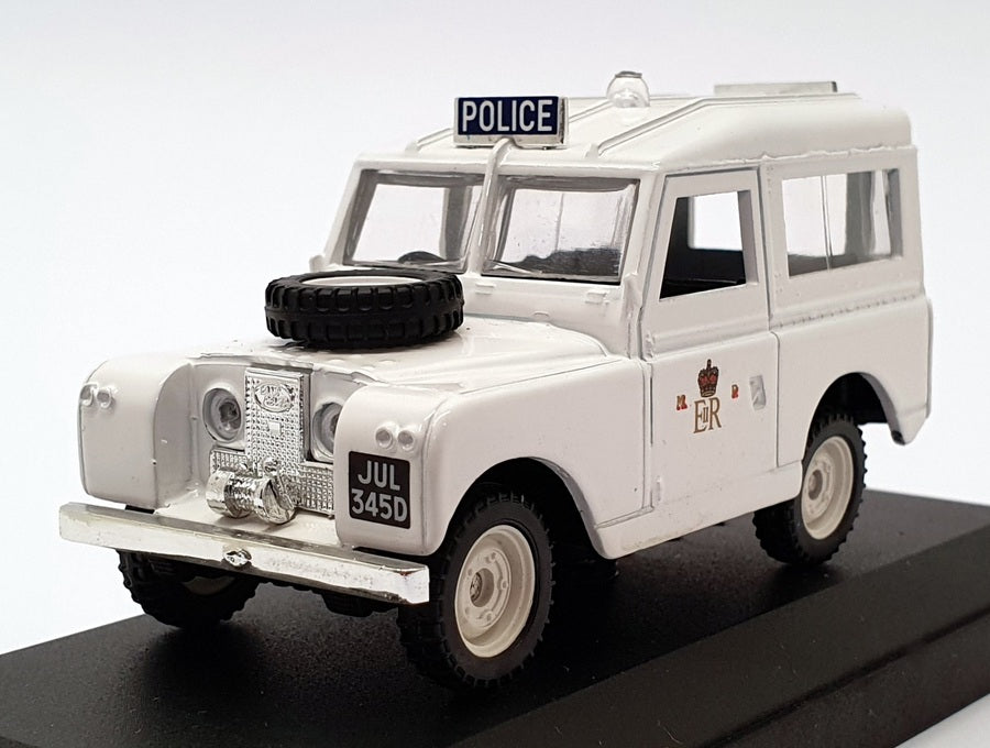 Vitesse 1/43 Scale Model Car 472 - 1960 Land Rover Met Police - White ...