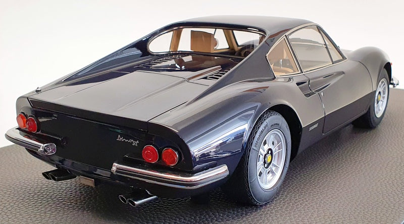 Top Marques 1/12 Scale Model Car TM1202C - 1972 Ferrari Dino 246 GT - Blue