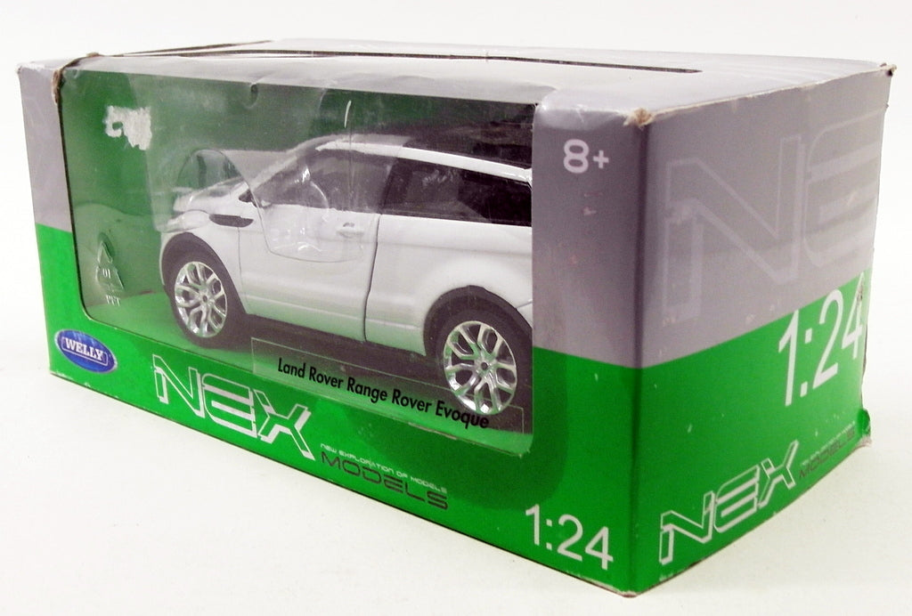 Welly 1/24 Scale 24021W - Land Rover Range Rover Evogue - White
