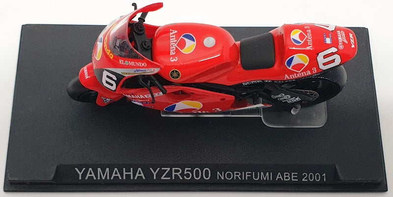Altaya 1/24 Scale Model Motorcycle AL280132 - 2001 Yamaha YZR 500 Norifumi ABE