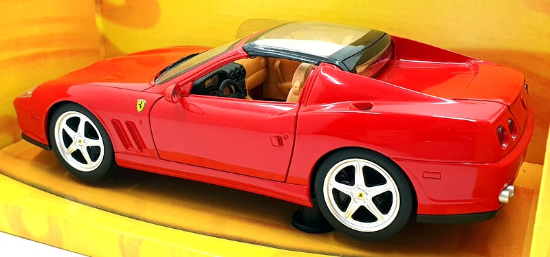 Hotwheels 1/18 Scale Diecast J2858 - Ferrari Superamerica - Red