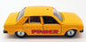 Verem 1/43 Scale Model Car 804 - Peugeot 305 Pinder Circus - Yellow/Red