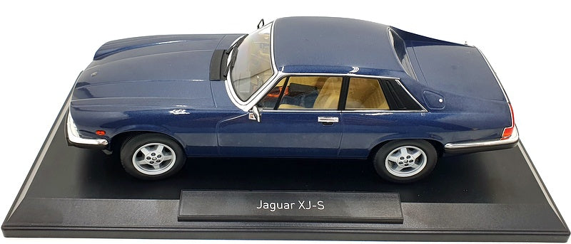 Norev 1/18 Scale Diecast 182622 - Jaguar XJ-S H.E. Coupe 1982 - Met Blue