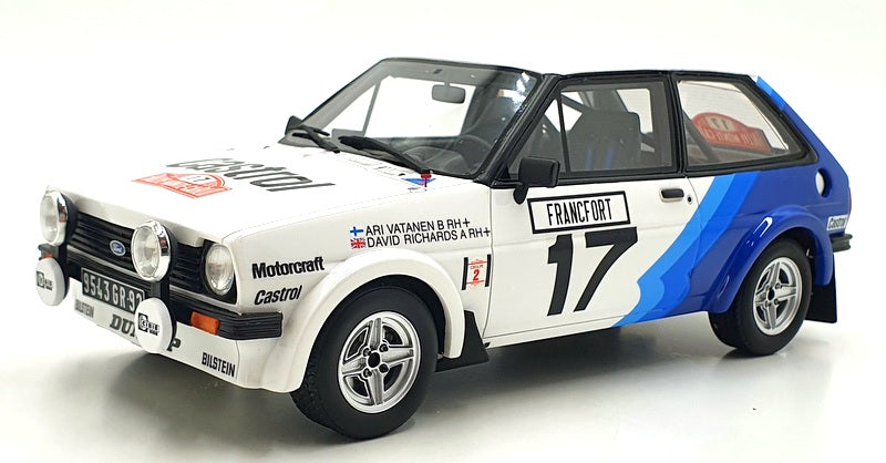 Otto Mobile 1/18 Scale Resin OT894 - Ford Fiesta 1600 A.Vatanen #17