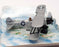 Lledo 10cm Wide Wingspan DG122001 - Stearman Kaydet US Naval Trainer