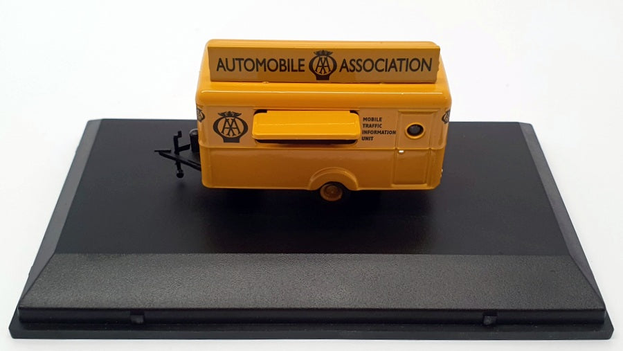 Oxford Diecast 1/76 Scale 76TR010 - AA Mobile Trailer - Yellow