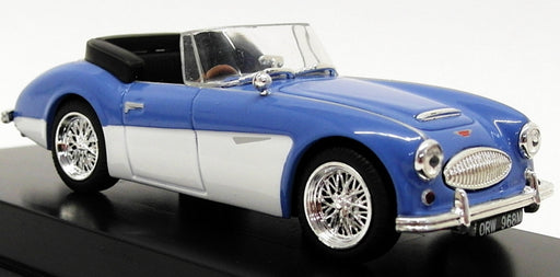Edison Giocattoli 1/43 Scale 870121 - 1964 Austin Healey 3000 MkIII Blue/White