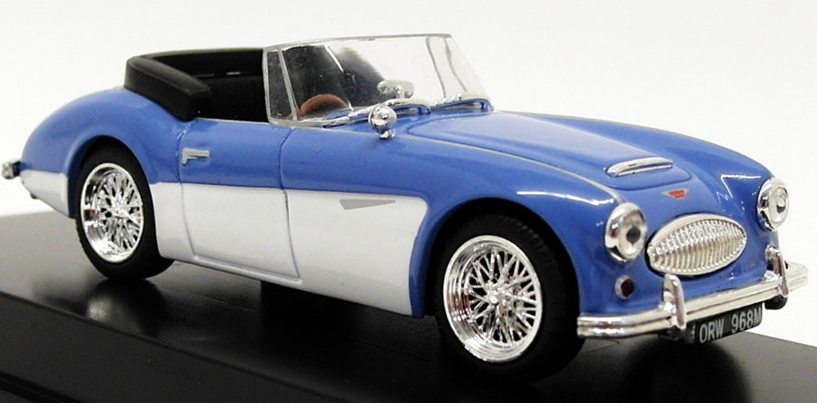 Edison Giocattoli 1/43 Scale 870121 - 1964 Austin Healey 3000 MkIII Blue/White