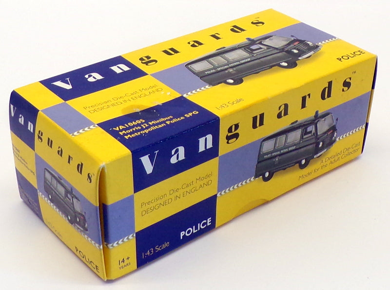 Vanguards 1/43 Scale VA10605 - Morris J2 Minibus - Metropolitan Police SPG Black