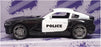 Funtastic 9cm Long Diecast 116175 - Police Pursuit Car - Black/White