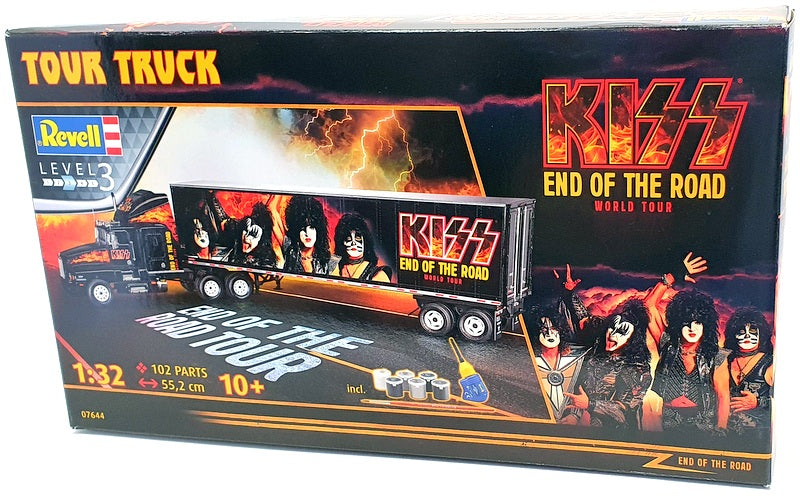 Revell 1/32 Scale Model Truck Kit 07644 - Tour Truck Kiss End of The Road