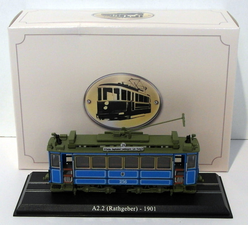 Atlas Editions 1/87 Scale Diecast  Tram 7519006 - A2.2 (Rathgeber)  - 1901