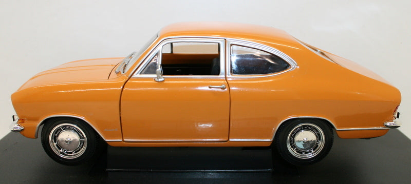 Revell 1/18 Scale Diecast 08430 - Opel Kadett LS Coupe - Mustard Orange
