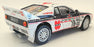 Kyosho 1/18 Scale Model Car 08306C - Lancia Rally 1983 Costa Smeralda