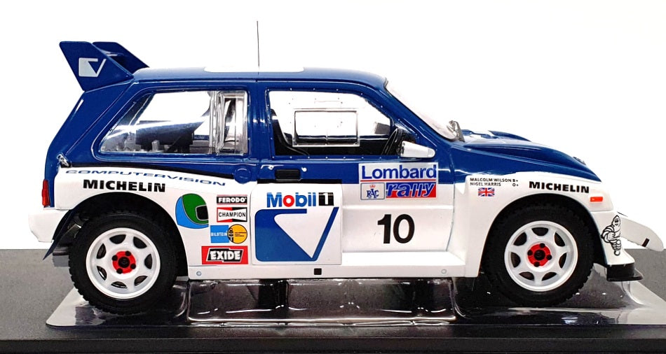 Ixo 1/18 Scale 18RMC068A.20 - MG Metro 6R4 RAC Rally 1986 - #10 Wilson/Harris