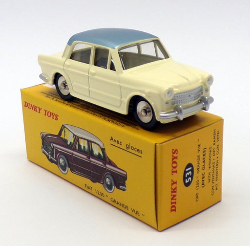 Atlas Editions Dinky Toys 531 - Fiat 1200 - Cream