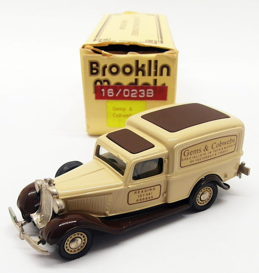 Brooklin Models 1/43 Scale BRK16 023B - 1935 Dodge Van Gems & Cobwebs