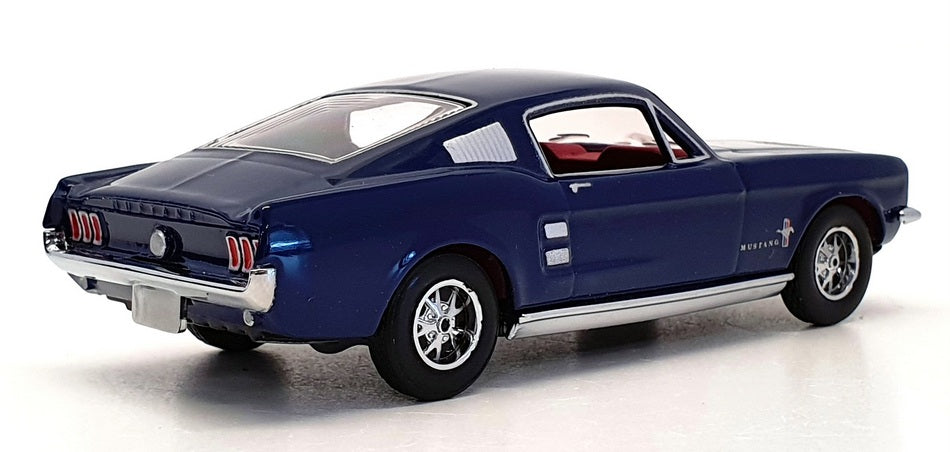 Matchbox 1/43 Scale DYG01-M - 1967 Ford Mustang - Blue