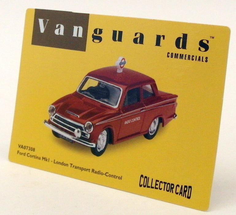 Vanguards 1/43 Scale VA07308 - Ford Cortina Mk1 - London Trans. Radio Control
