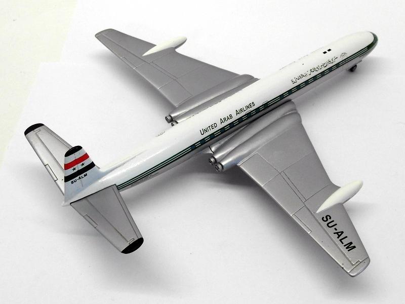 Corgi 1/144 Scale Diecast - AA31402 DH Comet 4C SU-ALM United Arab Airlines 1962