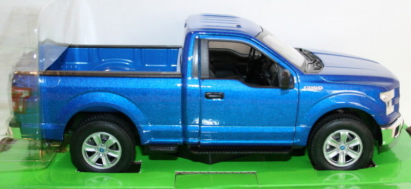 Welly NEX 1/24 Scale 24063W - 2015 Ford F-150 Regular Cab - Blue