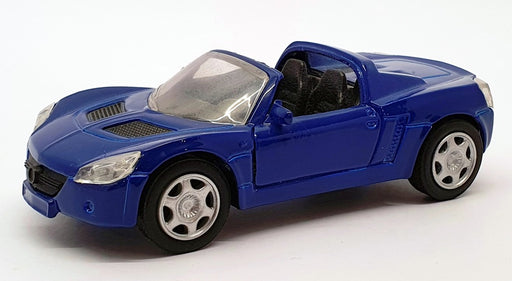 Maisto 12cm Long Diecast Pull Back & Go Model Car MA04B - Blue