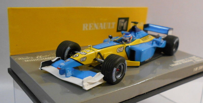 Minichamps F1 1/43 – Renault F1 Jenson Button – Modèle Diecast – Occasion état Mint