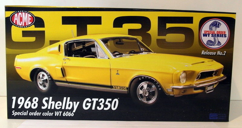 Acme 1/18 Scale Diecast - A1801806 1968 Shelby GT350 Special order WT 6066