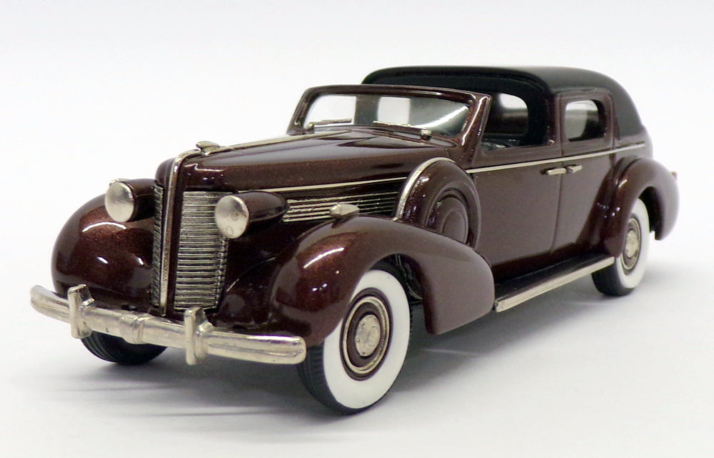 Brooklin Models 1/43 Scale BC027 - 1938 Buick Ltd Town Car Black / Muscovado