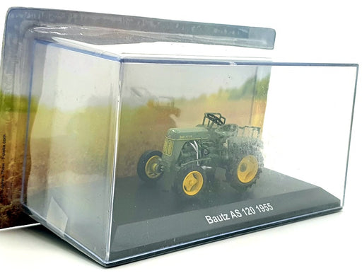 Hachette 1/43 Scale Model Tractor HL44 - 1955 Bautz AS120 Green