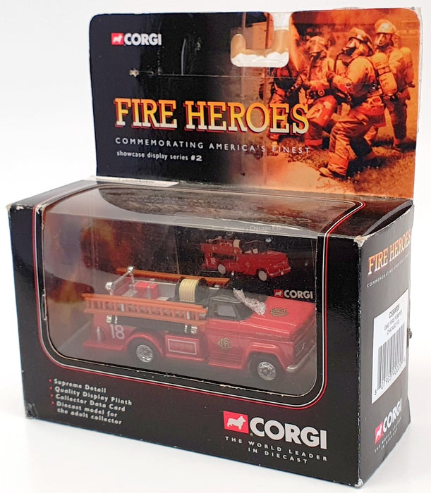 Corgi 9.5cm Long Fire Truck CS90009 - GMC Fire Pumper Chicago Fire Department