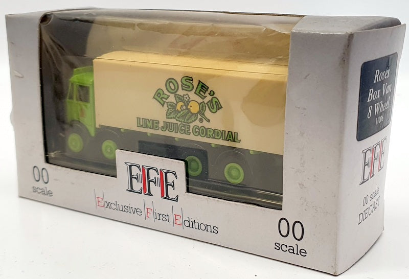 EFE 1/76 Scale Model Truck 11006 - AEC Mammoth Rose's 8 Wheel Box Van