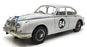 Model Icons 1/18 Scale Diecast DC3322B - Jaguar MkII Racing #84 With Case