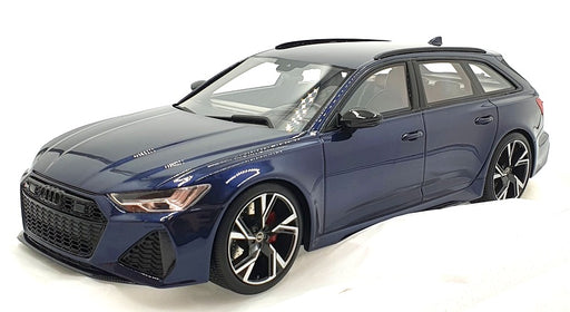 Top Speed 1/18 Scale Resin TS0315 - Audi RS 6 Avant Carbon Black Navarra - Blue