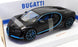 Burago 1/18 Scale Diecast Model Car 18-11040BK - Bugatti Chiron - Black