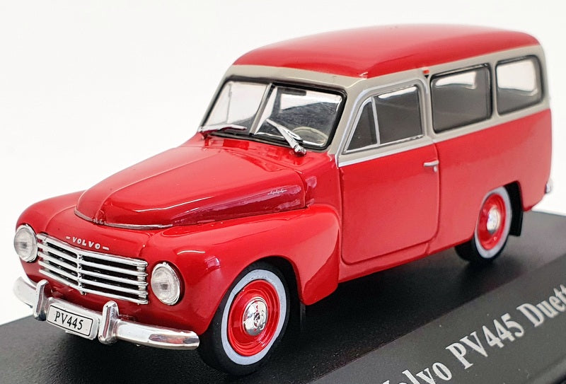 Atlas 1/43 Scale Model Car V004 - Volvo PV445 Duett - Red