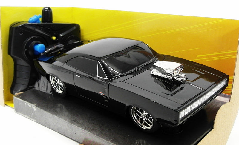 Jada 1/24 Scale Radio Control Car 2.4GHz RC 97044 - Dom's Dodge Charger R/T