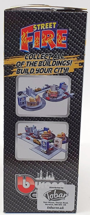 Burago 1/43 Scale Model Car #18 31504 - VW Polo GTI Mk5 And Fast Food Store