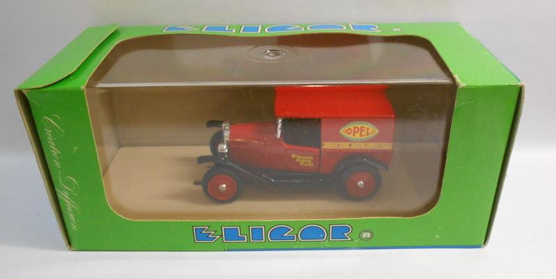 Eligor 1/43 Scale Diecast Model 1063 OPEL LAUBFROSH OPEL SERVICE RED